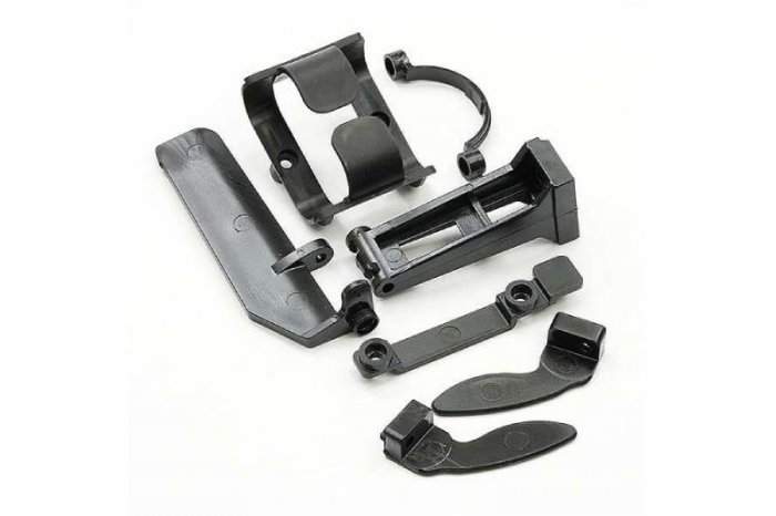 (image for) FTX VORTEX PARTS RUDDER,TABS BATT TRAY,MOTOR HOLDER