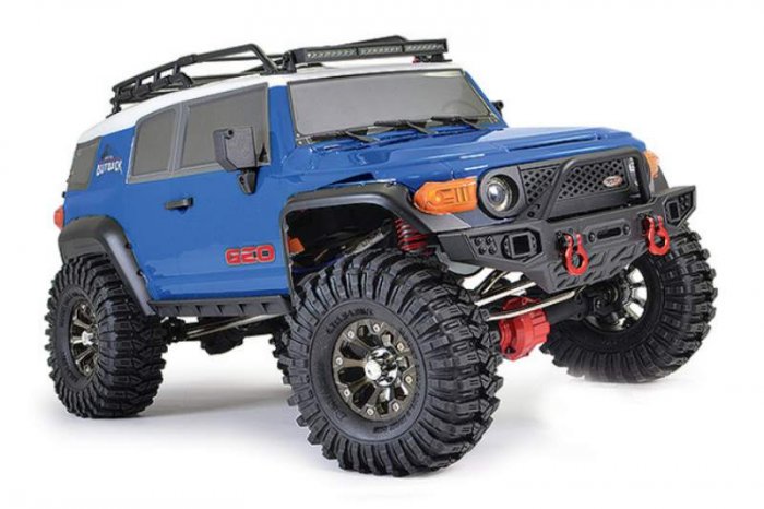 (image for) FTX OUTBACK GEO 4X4 RTR 1:10 TRAIL CRAWLER - BLUE