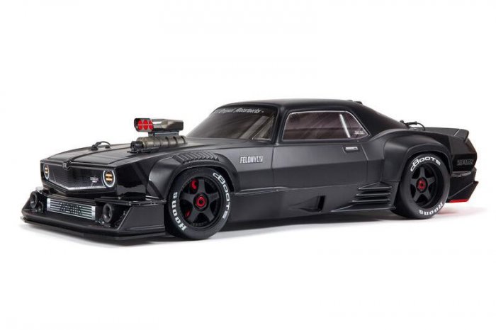(image for) ARRMA FELONY 6S BLX Street Bash AllRoad Muscle RC Car RTR, Black