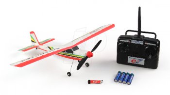 (image for) eRC BOOMERANG TRAINER RC AIRPLANE RTF 2.4GHZ