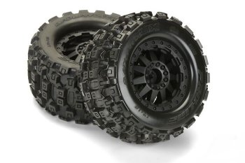 (image for) PROLINE BADLANDS MX28 2.8" ALL TERRAIN ON BLK F11 REAR WHEEL
