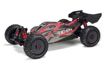 (image for) ARRMA TYPHON 6S V5 4WD BLX Buggy with Spektrum Firma RTR, Black