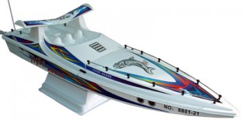 (image for) Tiger Shark Nitro Radio Controlled (RC Boats)
