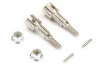 (image for) FTX TRACER METAL REAR WHEEL SHAFTS, PINS & M4 NUTS