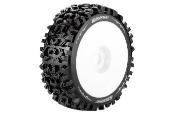 (image for) LOUISE RC B-PIONEER 1/8 FR/RR SOFT HEX 17MM WHITE
