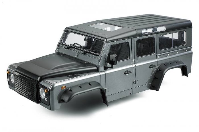 (image for) FASTRAX 1/10 RANGER XL HARD BODY & INTERIOR SET 313MM - GREY