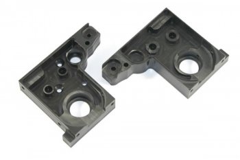 (image for) Centro C4.1 Machined Delrin Gearbox Casings (L/R)