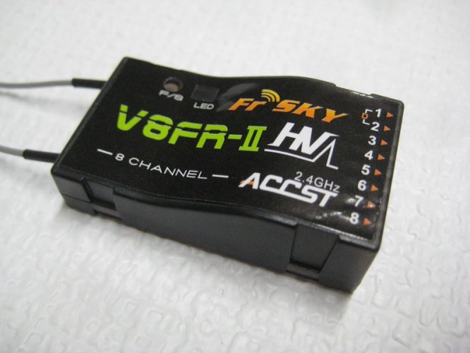 (image for) FrSky V8FR-II HV - 8 Channel Receiver