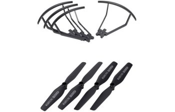 (image for) 2 Pairs Propeller and 4pcs Propeller Guard Ring for VISUO XS809