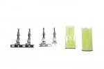 ETRONIX MINI TAMIYA MALE/FEMALE CONNECTOR SET W/CRIMPS (image for) ETRONIX MINI TAMIYA MALE/FEMALE CONNECTOR SET W/CRIMPS