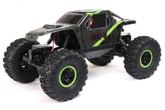 (image for) Axial 1/24 AX24 XC-1 4WS RC Crawler Brushed RTR, Green
