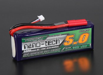 (image for) Turnigy nano-tech 5000mah 3S 65~130C Lipo Pack