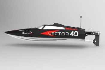 (image for) VOLANTEX VECTOR 40 BRUSHED BOAT RTR - BLACK