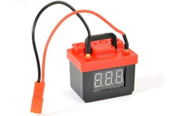 (image for) FASTRAX SCALE LIPO BATTERY BOX VOLTAGE CHECKER/ALARM 2S/3S