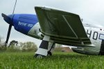 (image for) FMS WWII P51D Mustang V2 1400 Series Electric ARF Aircraft with 