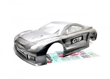 (image for) HOBAO HYPER GTB PAINTED BODY-LONG (GREY)