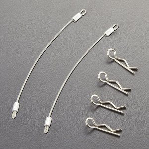 (image for) BODY ROPE W/CLIP SET (METAL) 100MM