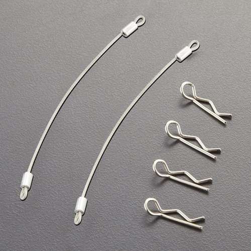 (image for) BODY ROPE W/CLIP SET (METAL) 100MM