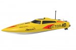 (image for) VOLANTEX VECTOR 40 BRUSHED RC BOAT RTR - YELLOW