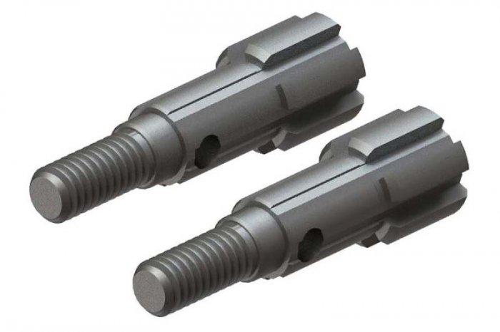 (image for) Arrma Wheel Axle (2): 4x4