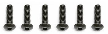 (image for) 4-40 x 7/16 Inch Button Head Cap Screw
