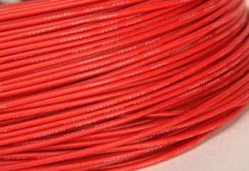(image for) Turnigy Pure-Silicone Wire 18AWG (1mtr) Red