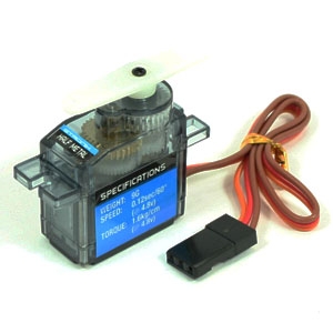 ETRONIX 9G 1.6kg/0.12s MICRO SERVO w/HALF METAL GEARS - Πατήστε στην εικόνα για να κλείσει