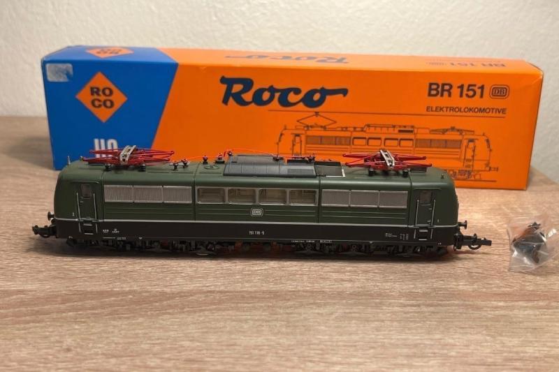 Roco H0 04132B Electric locomotive BR 151 DB - Used model