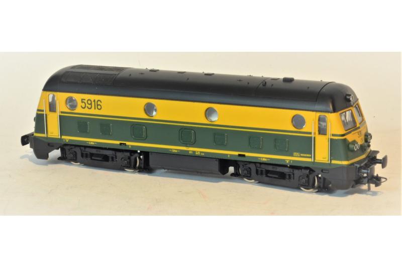 Roco H0 04152B Diesel-electric locomotive Series 59 - Used model