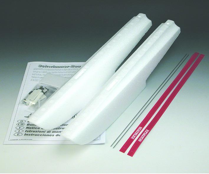 Πλωτήρες - floats kit white e.g.for MiniMag - Πατήστε στην εικόνα για να κλείσει