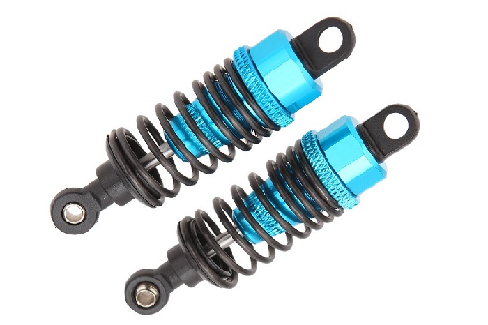 Blue Alum Shock Absorber for 1/10 RC On Road Cars - Click Image to Close