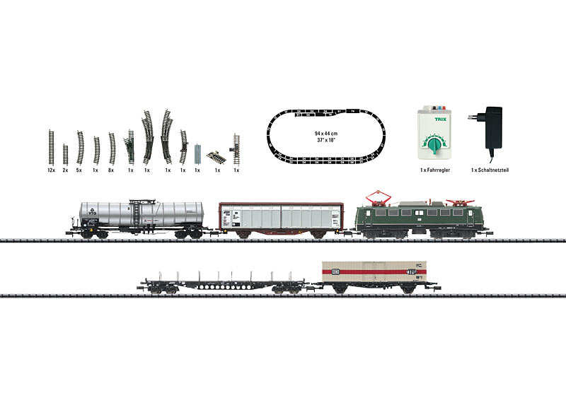Minitrix 11128 Db Freight Train Starter Set 11128 249 00 Rc