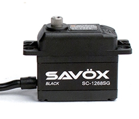 SAVOX HV BLACK EDITION STD DIGITAL SERVO 26KG@7.4V (LIPO)