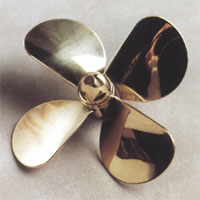 Brass Propeller Metric 147-27