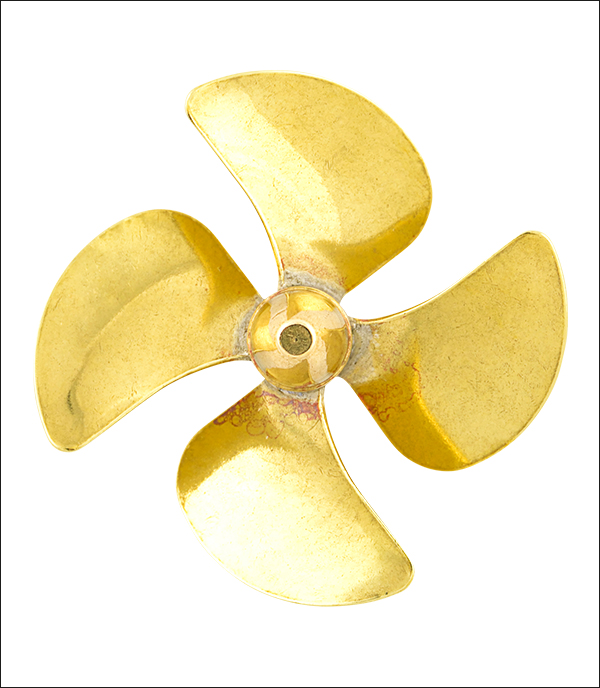 Brass Propeller Metric 170-17