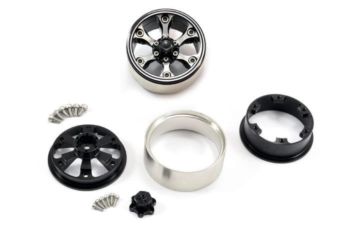 FASTRAX 1.9" HEAVY DUTY 6-SPOKE ALLOY BEADLOCK WHEELS (X2) - Πατήστε στην εικόνα για να κλείσει