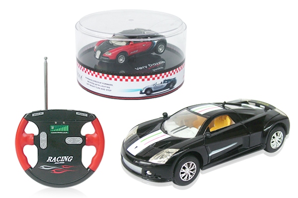 Mini RC Cars 1:52 with Lights - Click Image to Close