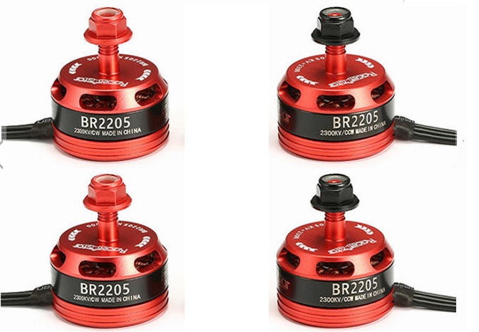 4X Racerstar Racing Edition 2205 BR2205 2300KV 2-4S Brushless Mo - Click Image to Close