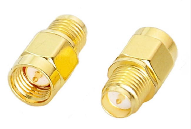 SMA Male To RP-SMA Female RF Coaxial Adapter Connector - Πατήστε στην εικόνα για να κλείσει