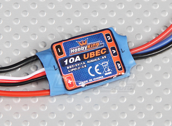 HobbyKing 10A ESC 1A UBEC - Click Image to Close