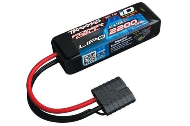 Traxxas Li-Po Battery 2S 7,4v 2200mAh 25C iD-connector