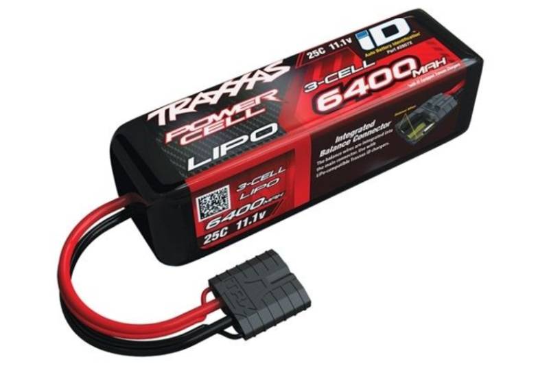 Traxxas Li-Po Battery 3S 11,1V 6400mAh 25C iD-connector