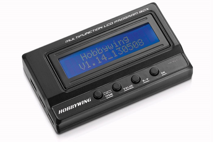 HOBBYWING MULTIFUNCTION LCD PROGRAM BOX - Πατήστε στην εικόνα για να κλείσει