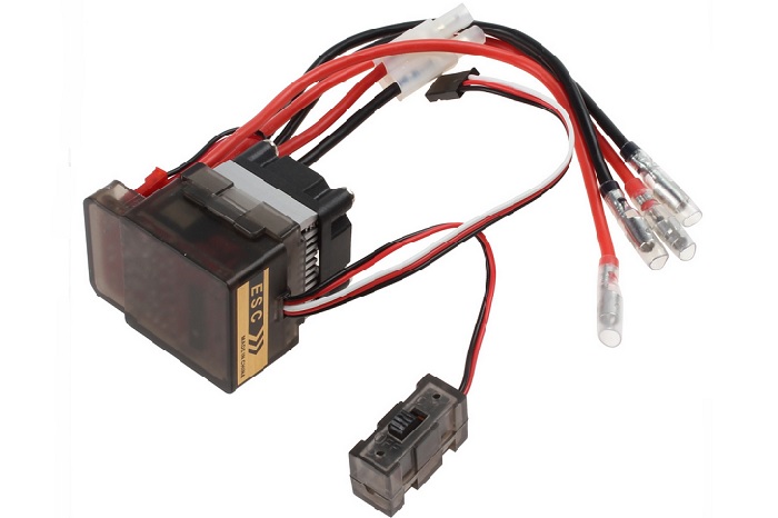 ESC Brushed Speed Controller for RC Car Truck Boat 320A 7.2V-16V - Πατήστε στην εικόνα για να κλείσει