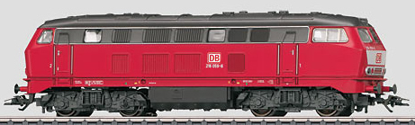 Marklin Dgtl DB AG Era V Cl. 216 Diesel Locomotive - Πατήστε στην εικόνα για να κλείσει