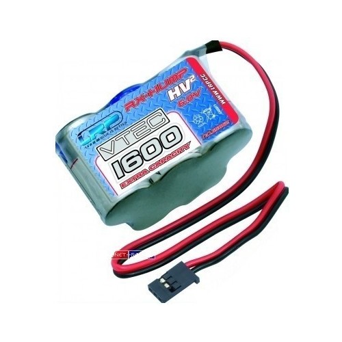 LRP HV VTEC 1600EC Extra Capacity RX-Pack Futaba 6.0V - 1600mAh