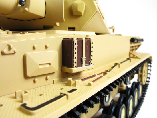 PANZER IV F2 RC TANK - DESERT - INFRARED - WITH SMOKE/SOUND