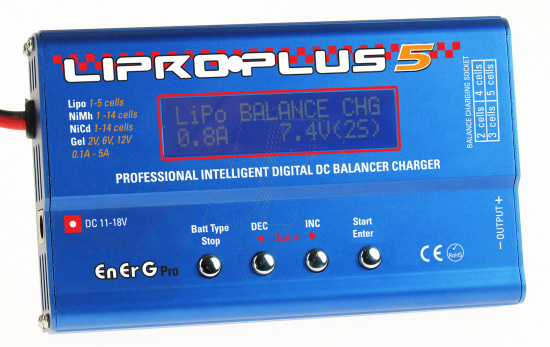 LIPRO PLUS 5 (NEW V2) BALANCER CHARGER - Πατήστε στην εικόνα για να κλείσει
