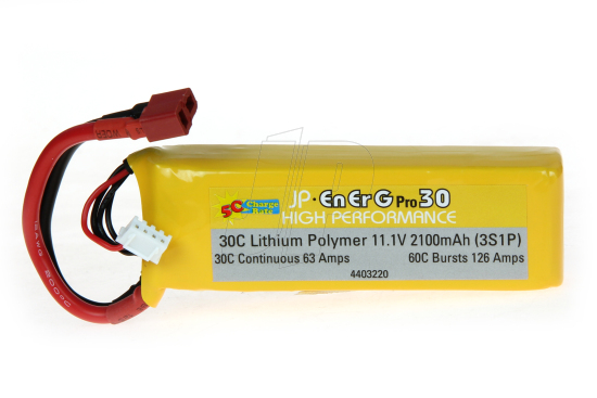 ENERG-PRO 30C LIPO 2100 (3S1P) 5C CHARGE (XH)