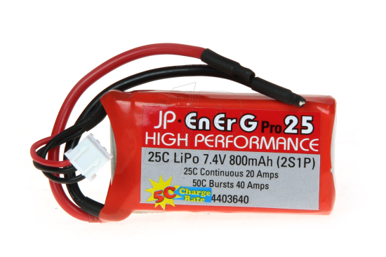 ΜΠΑΤΑΡΙΑ LIPO ENERG-PRO 25C LIPO 800 (2S1P) 5C CHARGE (XH)